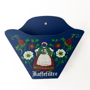 Bl� vintage kaffefilterholder