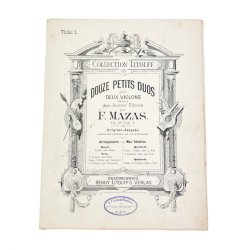Antikt nodeh�fte F. Mazas