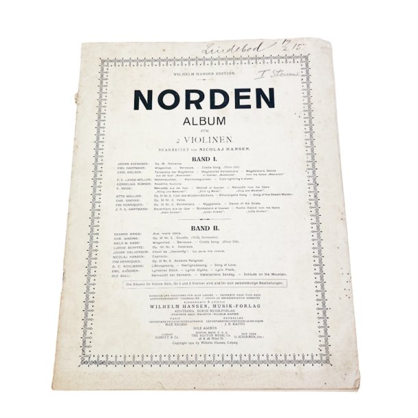Antikt nodeh�fte Norden Album