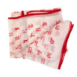 Let r�dt vintage chiffont�rkl�de