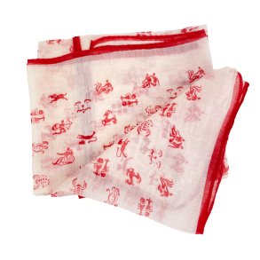 Let r�dt vintage chiffont�rkl�de