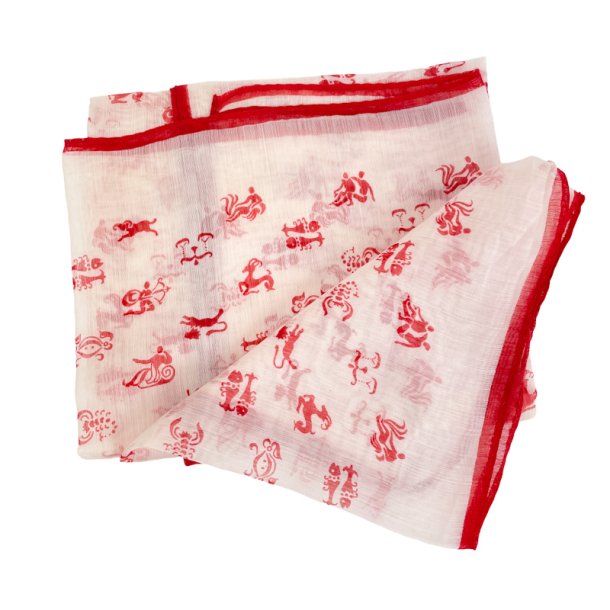 Let r�dt vintage chiffont�rkl�de
