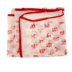 Let r�dt vintage chiffont�rkl�de