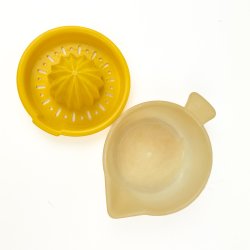 Gul retro citronpresser