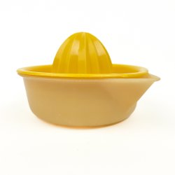 Gul retro citronpresser