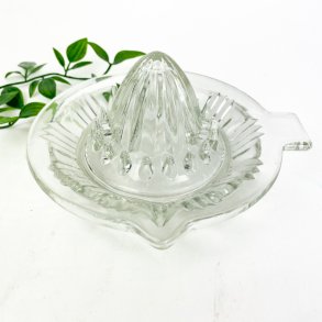 Vintage citronpresser glas