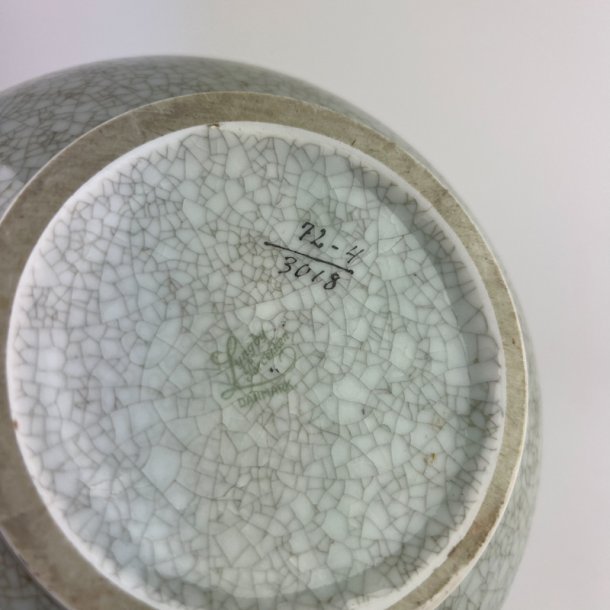 Stor Lyngby craquel� vase