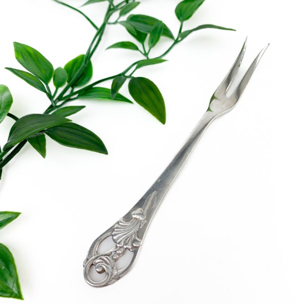 Vintage p�l�gsgaffel � National s�lvplet