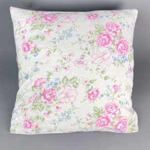 Blomstret rosa retro babypudebetr�k