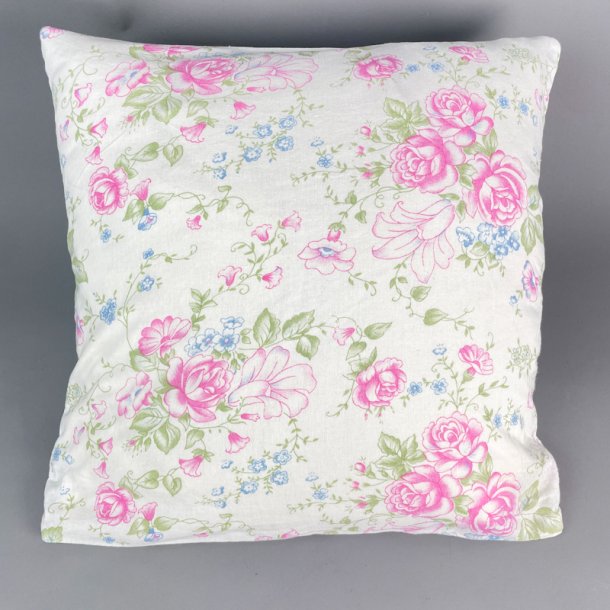 Blomstret rosa retro babypudebetr�k