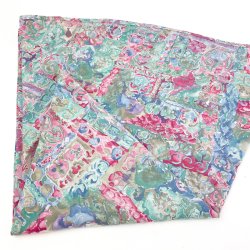 Farbenfrohe Vintage Tischdecke