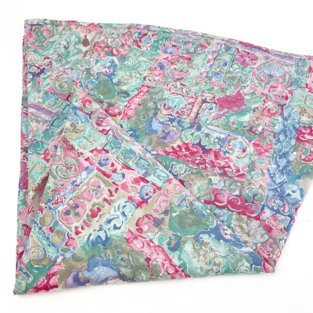 Farbenfrohe Vintage Tischdecke