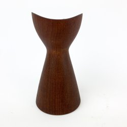 Retro teak lysestage