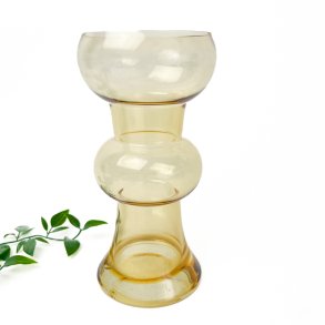 Gul vintage Riihim�ki vase - KIELO