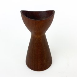 Retro teak lysestage