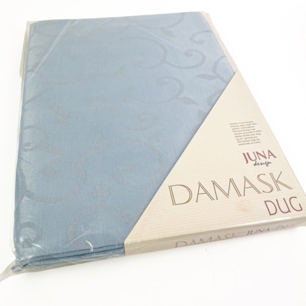 Lysebl� damask retro dug 220 cm