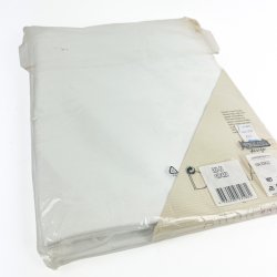 Hvid damask vintage dug 320 cm