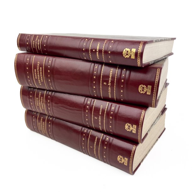 Fire bind dansk konversationsleksikon