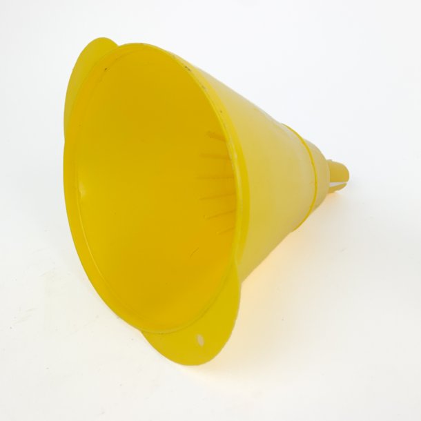 Gelber Retro Kaffeefilter