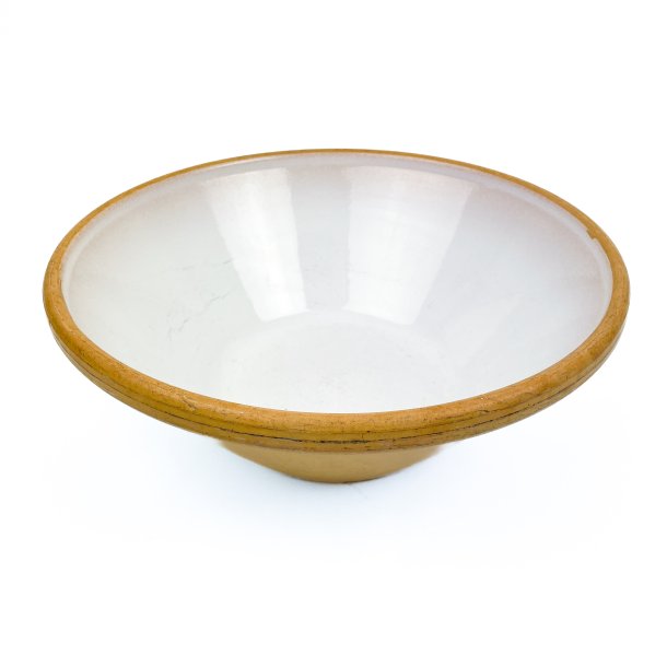 Hvidt vintage dejfad ler