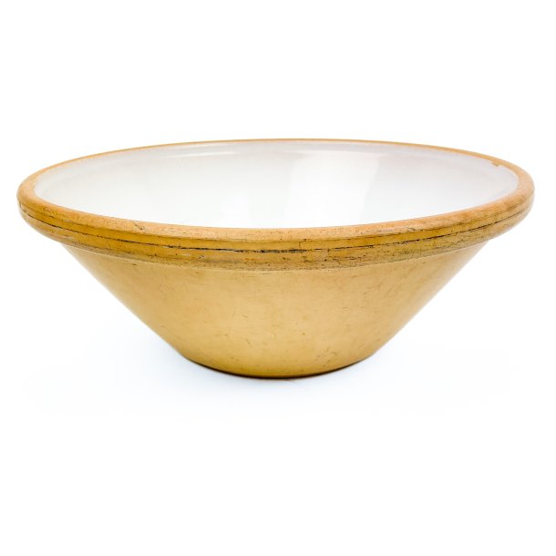 Hvidt vintage dejfad ler