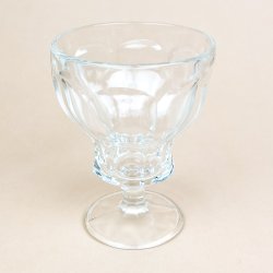 Klart vintage dessertglas