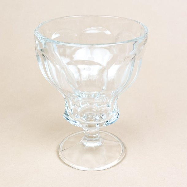 Klart vintage dessertglas