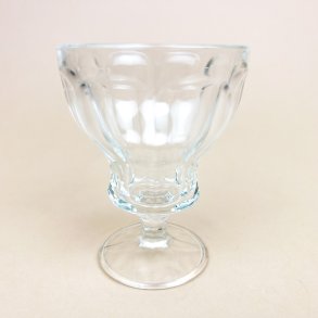 Klart vintage dessertglas