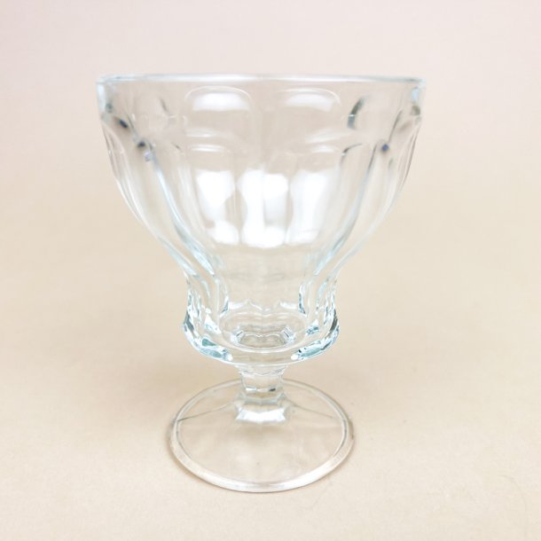 Klart vintage dessertglas