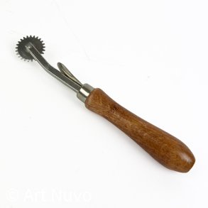 Vintage kopieringshjul med tr�skaft