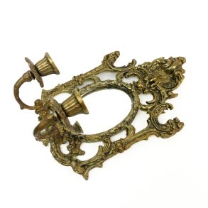 Vintage messing vgstage med spejl