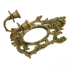 Vintage messing vgstage med spejl