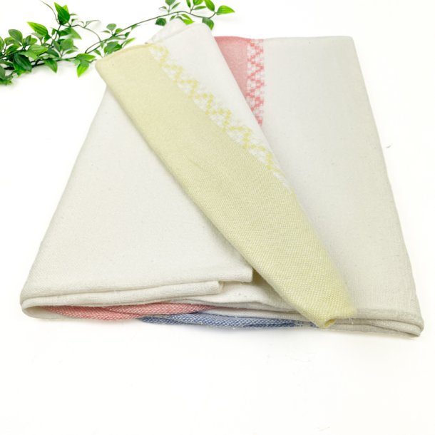 Pastelfarvet vintage dug 190 cm