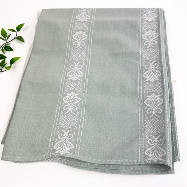 Smuk gr�n retro dug � 150 cm