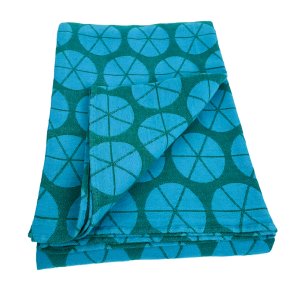 Turkis retro dug 140 cm