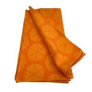 Orange retro dug 60�60 cm