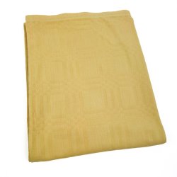 Flot gul retro dug � 140 cm