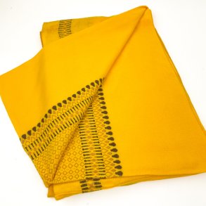 Strygefri gul retro dug 200 cm