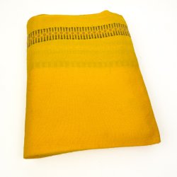 Strygefri gul retro dug 200 cm