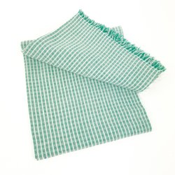 Frisk gr�n retro dug 80x80 cm