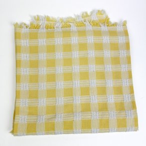 Gulternet vintage dug 90x90 cm