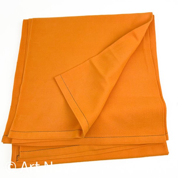Kraftig orange retro dug 160 cm