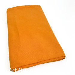Kraftig orange retro dug 160 cm