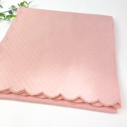 Rosa Set mit Tischdecke und sechs Servietten