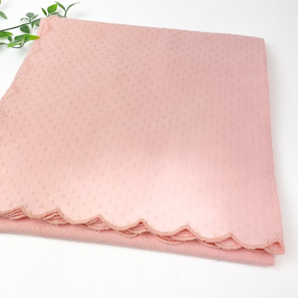 Rosa Set mit Tischdecke und sechs Servietten