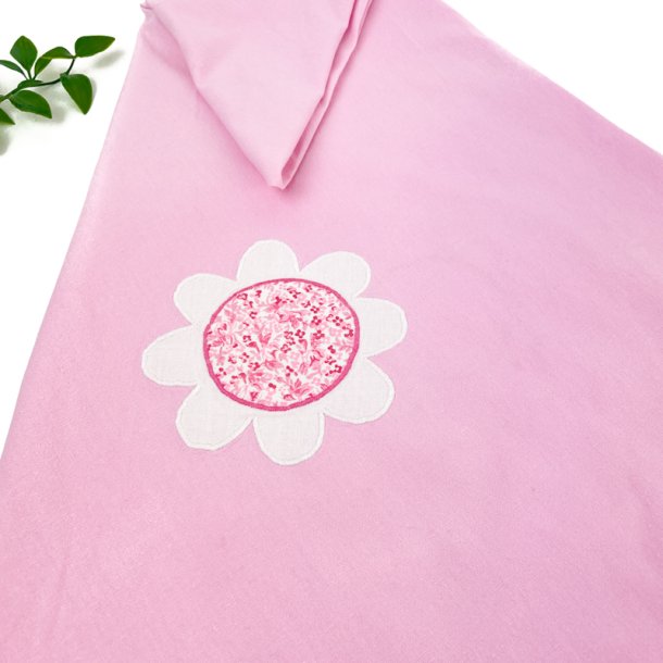 Sch�ne rosa Retro Tischdecke � 140 cm