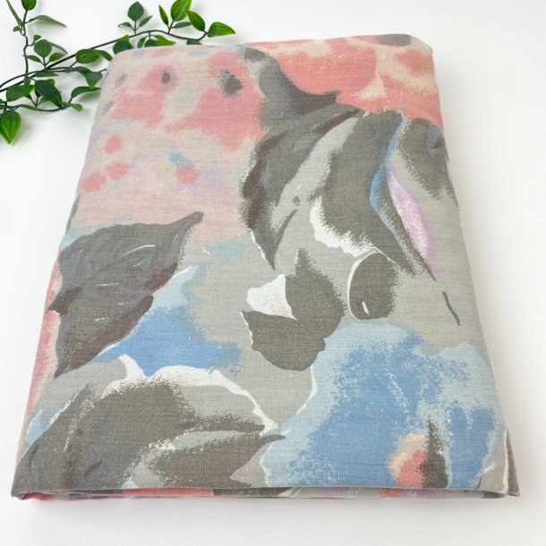 Rosa og bl vintage sengetj