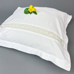 Vintage babypudebetr�k med mellemv�rk