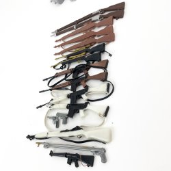 Sammlung von Vintage-Actionfiguren und Zubehr