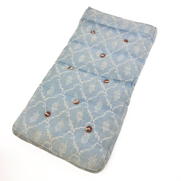 Bl� vintage dukkemadras kapok